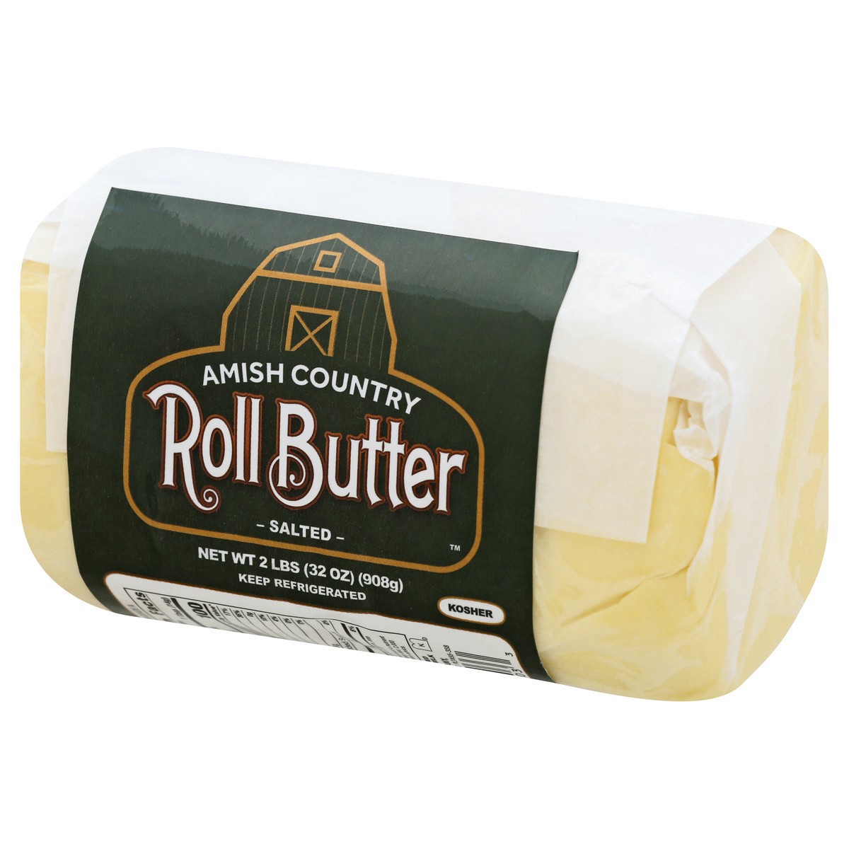 slide 5 of 9, Amish Country Salted Roll Butter, 32 oz