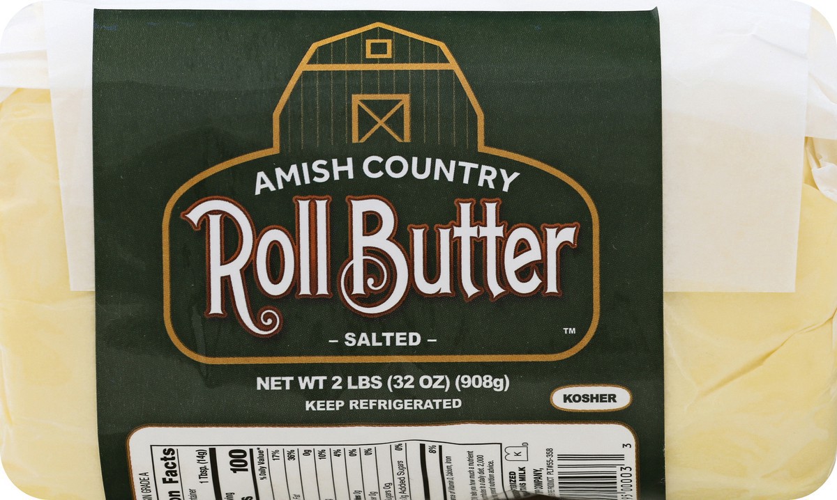 slide 6 of 9, Amish Country Salted Roll Butter, 32 oz