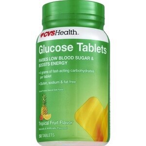 slide 1 of 1, CVS Health Glucose Tablets, Tropical Fruit, 50 Ct, 1 ct