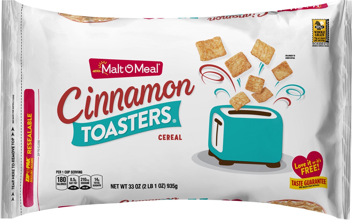 slide 3 of 7, Malt-O-Meal Cinnamon Toasters - 33oz, 33 oz