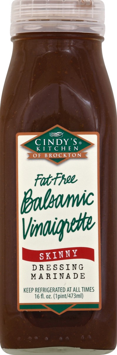 slide 2 of 2, Cindy's Kitchen Fat Free Balsamic Vinaigrette Skinny Dressing , 16 fl oz