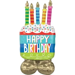 Airloonz Happy Birthday Make A Wish