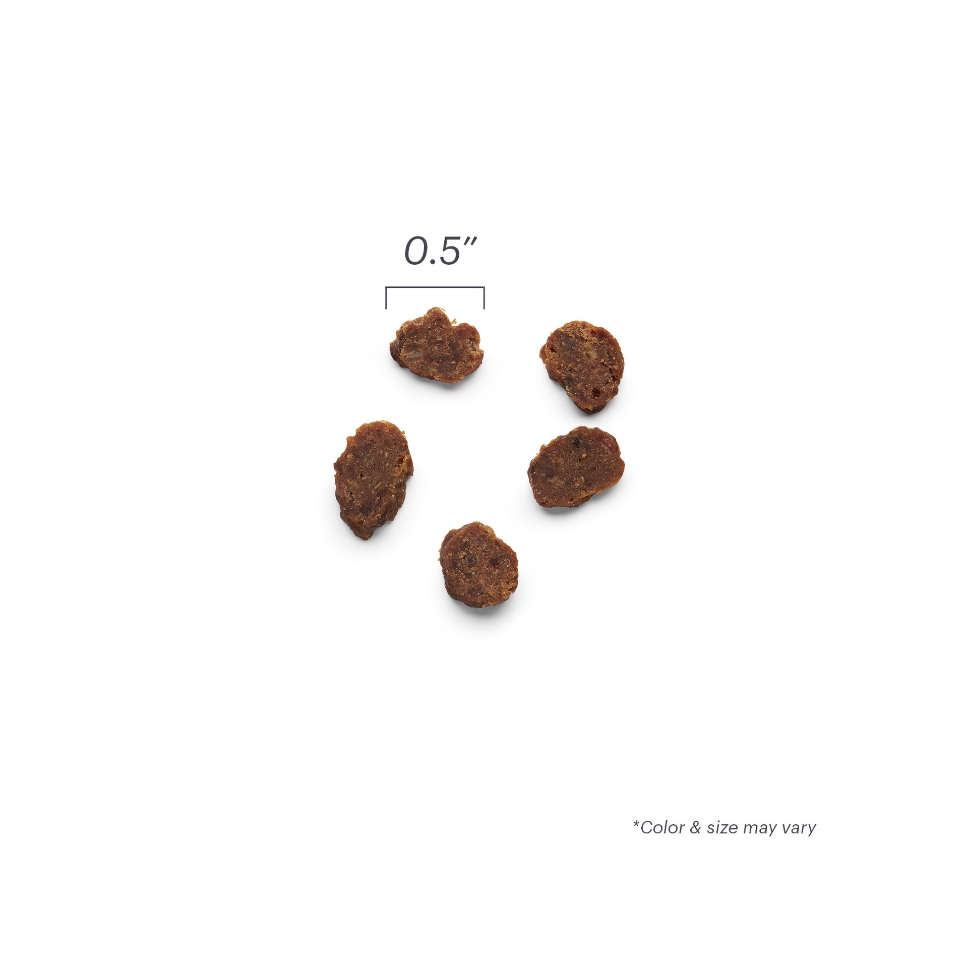 slide 4 of 4, The Honest Kitchen Meaty Littles Surf & Turf Meaty Littles: Beef & Salmon Recipe, 4 oz Bag, 4 oz