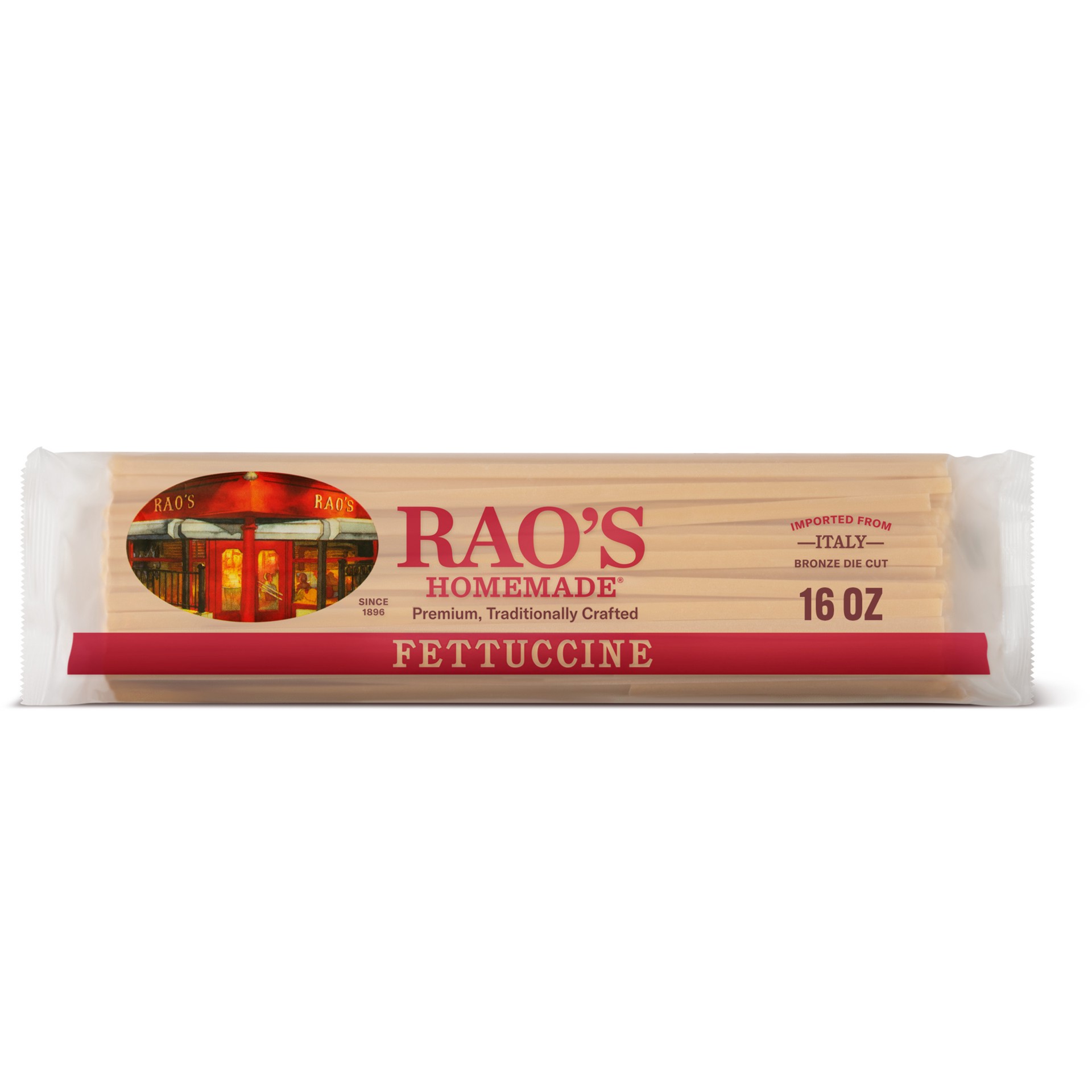 slide 1 of 2, Rao's Homemade Bronze Die Cut Fettuccine 16 oz, 16 oz