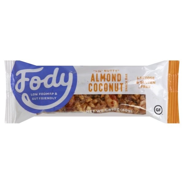 slide 1 of 1, Fody Almond Coconut Bar, 1.41 oz