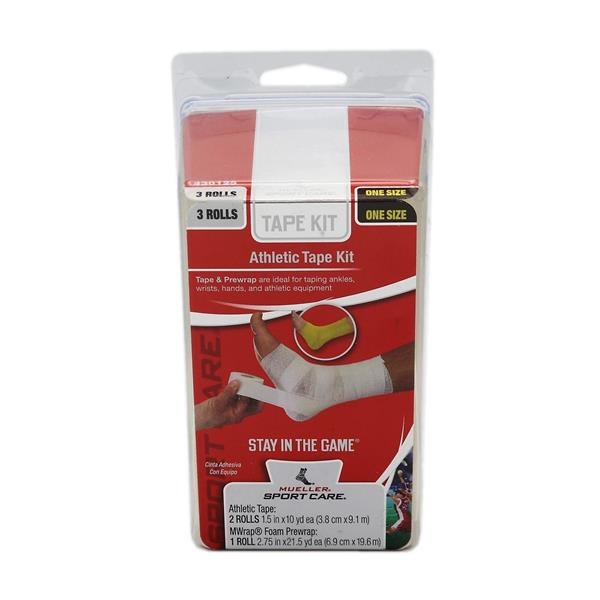 slide 1 of 1, Mueller Athletic Tape Kit One Size, 3 ct