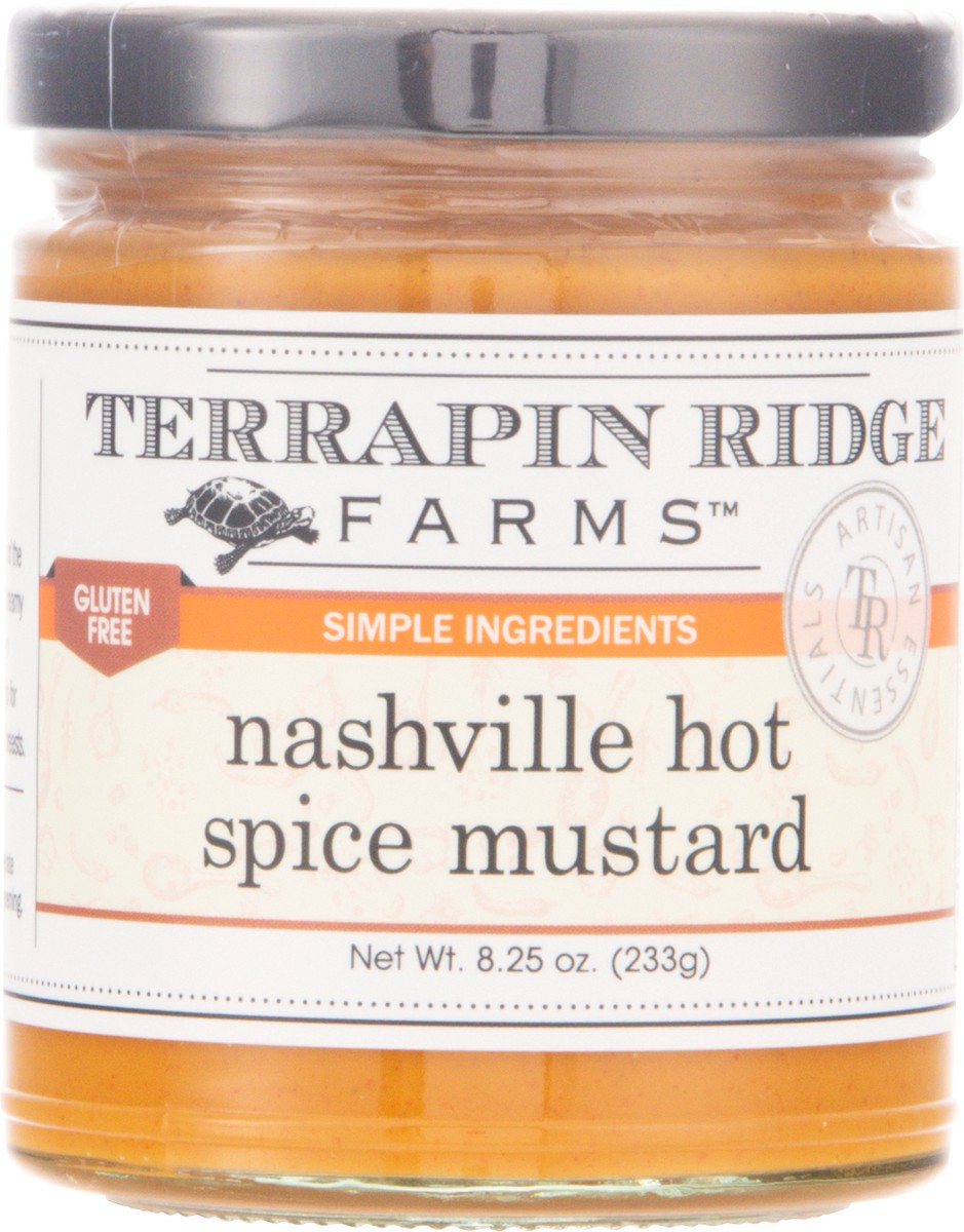 slide 13 of 13, Terrapin Ridge Nashville Hot Spice Mustard, 8.25 oz
