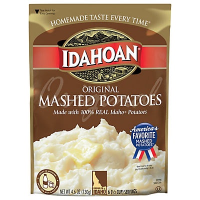 slide 1 of 1, Idahoan Original Mashed Potatoes, 4.6 oz