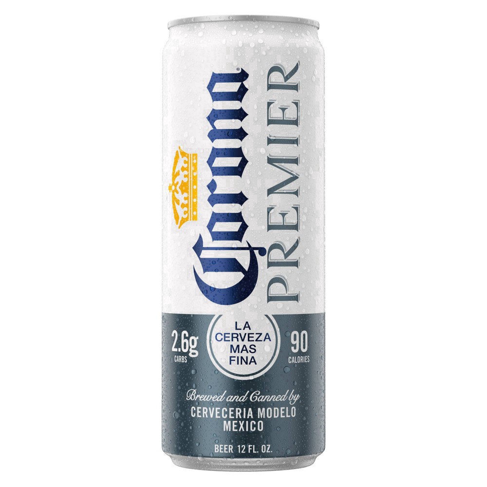slide 26 of 85, Corona Premier Mexican Lager Import Light Beer, 12 pk 12 fl oz Cans, 4.0% ABV, 144 fl oz