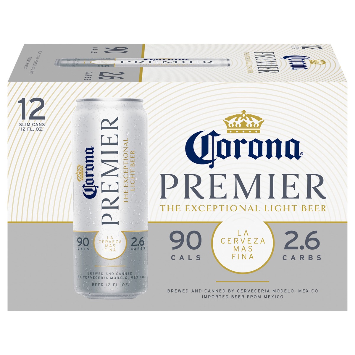 slide 1 of 85, Corona Premier Mexican Lager Import Light Beer, 12 ct; 12 fl oz
