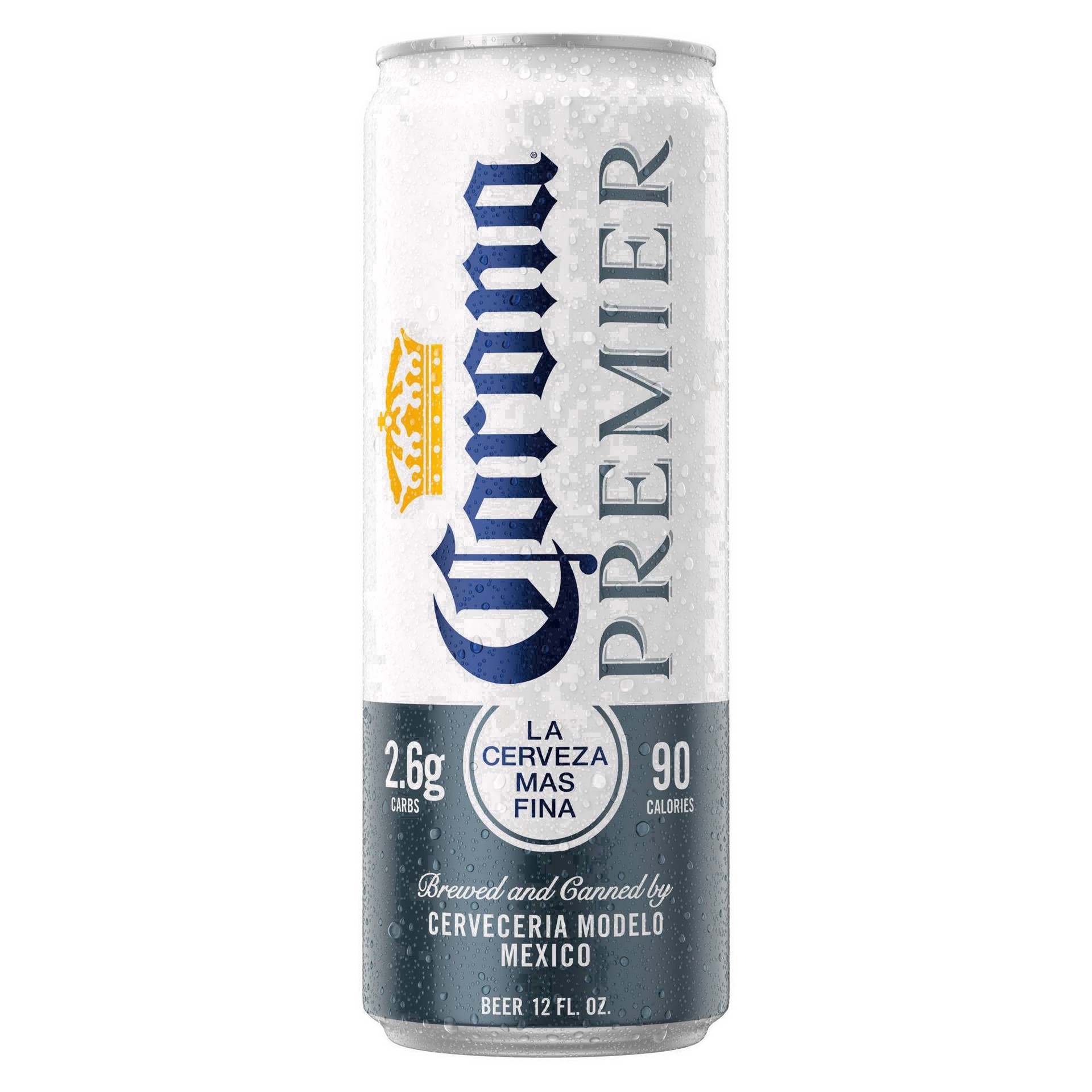 slide 62 of 85, Corona Premier Mexican Lager Import Light Beer, 12 pk 12 fl oz Cans, 4.0% ABV, 144 fl oz