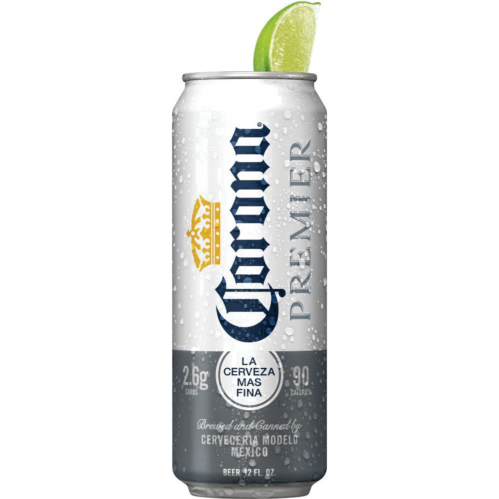 slide 33 of 85, Corona Premier Mexican Lager Import Light Beer, 12 pk 12 fl oz Cans, 4.0% ABV, 144 fl oz