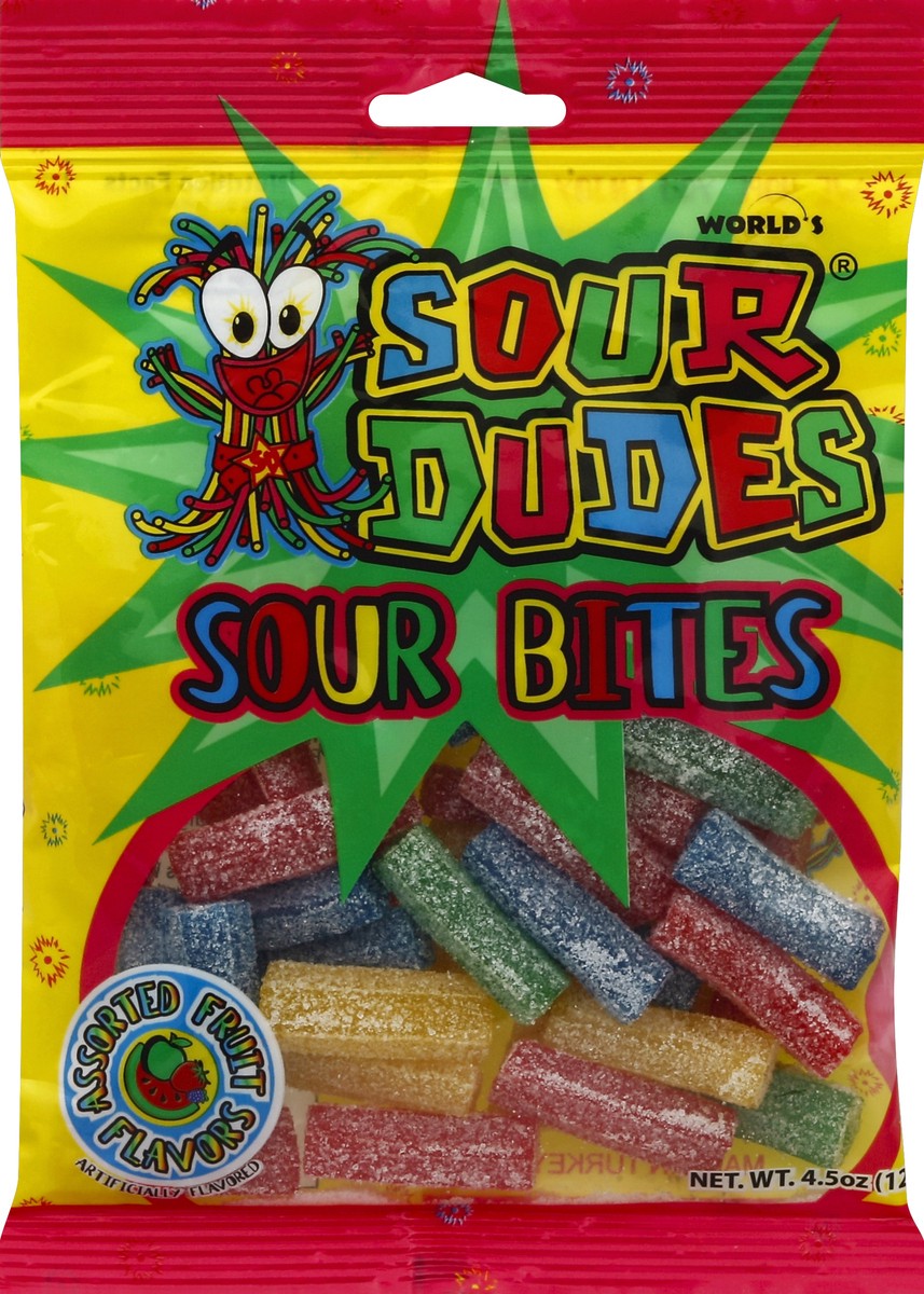 slide 1 of 4, Worlds Sour Bites 4.5 oz, 4.5 oz