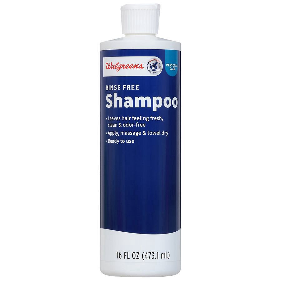 slide 1 of 3, Walgreens Rinse Free Shampoo, 16 oz