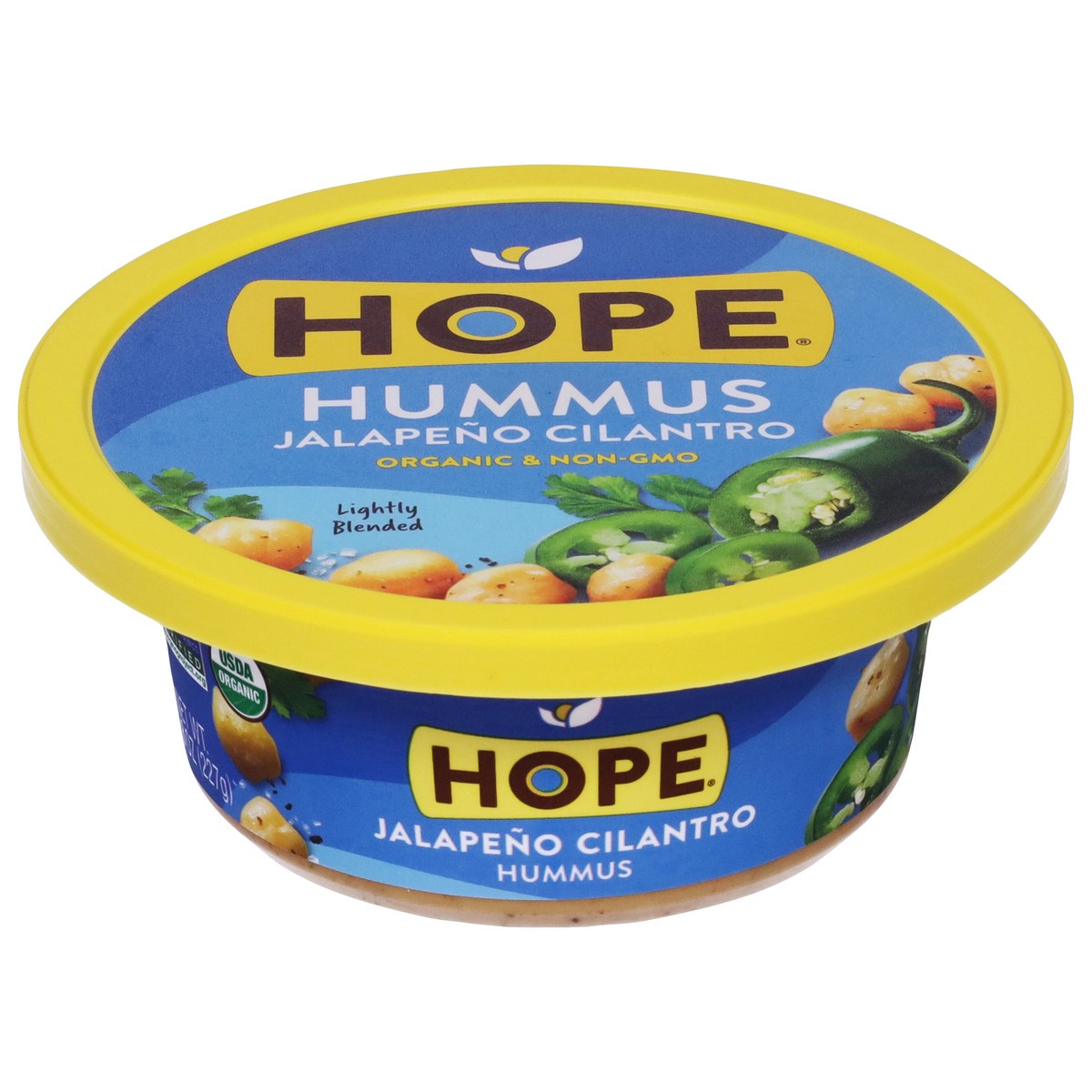 slide 1 of 9, Hope Foods Jalapeno Cilantro Hummus 8 oz, 8 oz