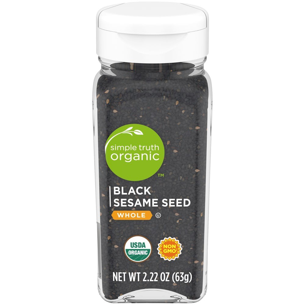 slide 3 of 3, Simple Truth Organic Black Sesame Seed, 2.22 oz