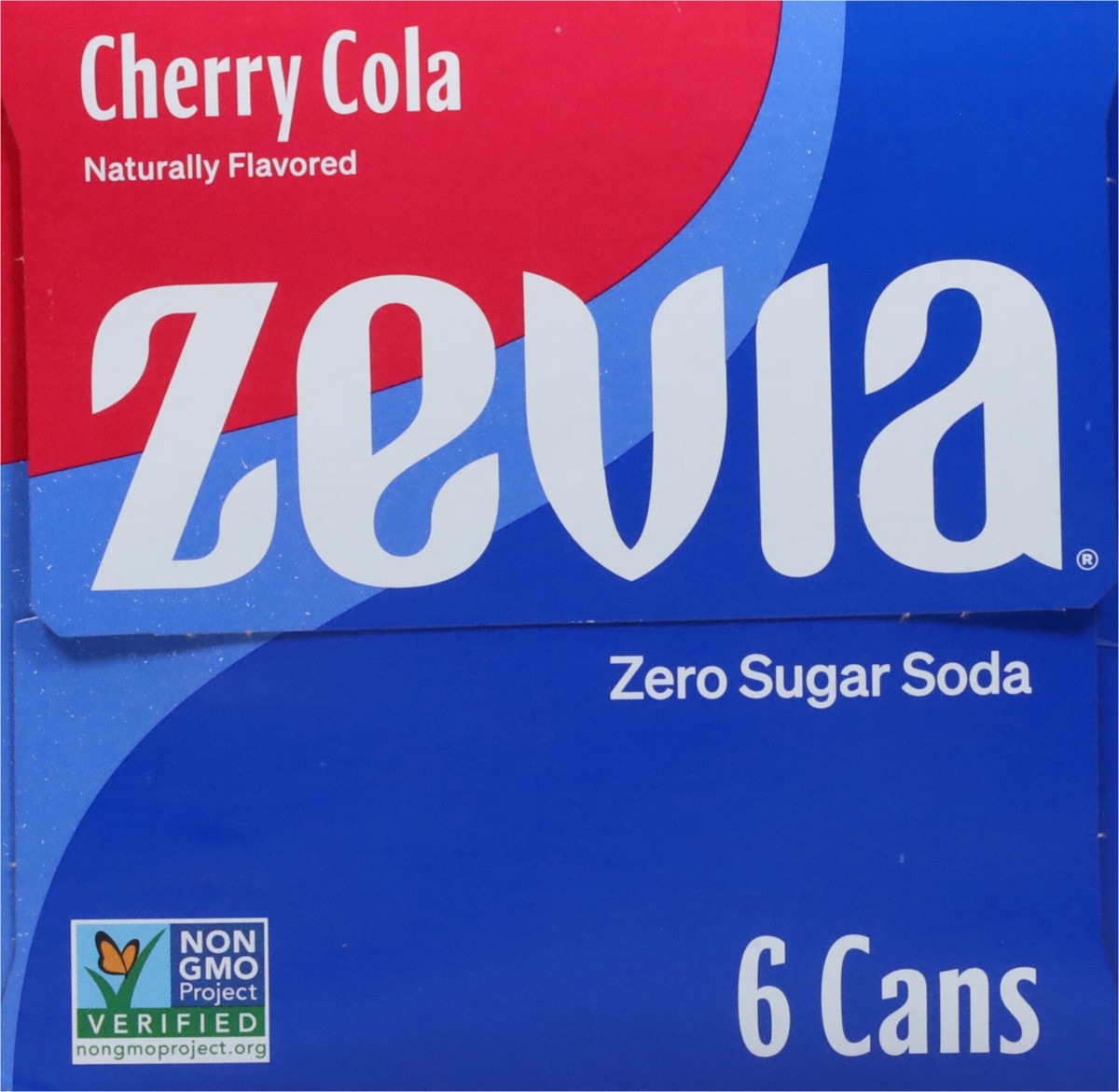 slide 2 of 9, Zevia Zero Sugar Cherry Cola Soda 6 - 12 fl oz Cans, 6 ct; 12 oz