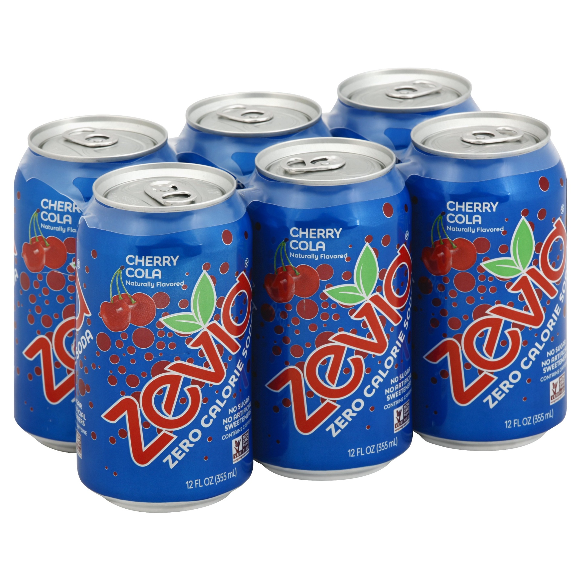 Zevia Zero Calorie Cherry Cola 6 Ct 12 Oz Shipt