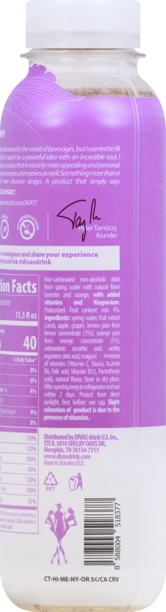 slide 5 of 8, Diva's Vitamin Water 13.5 ea, 13.50 ct