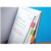 slide 15 of 17, 3M Post-it Tabs, 1 inch Solid, Pink, Green, Orange, 22/Color, 66/Dispenser, 1 ct