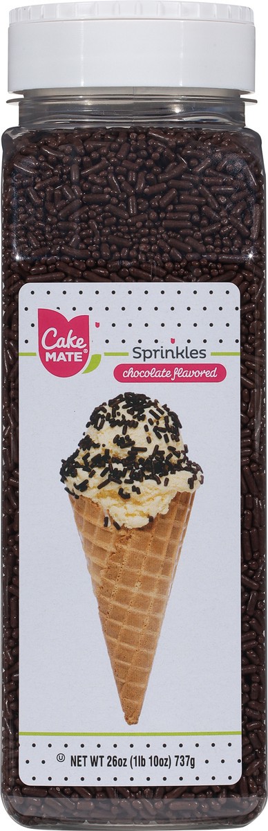 slide 5 of 14, Cake Mate Chocolate Flavored Sprinkles 26 oz, 26 oz
