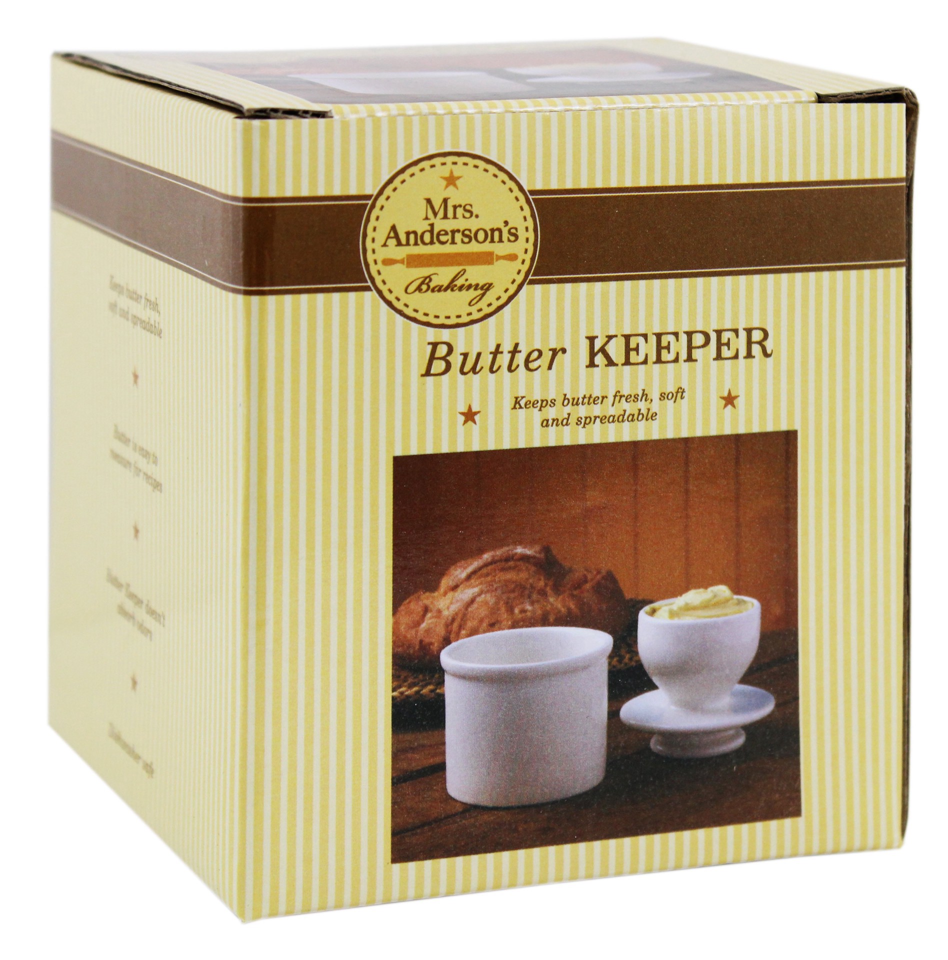 slide 1 of 4, Mrs. Anderson's Baking Butter Dish, 1 ct