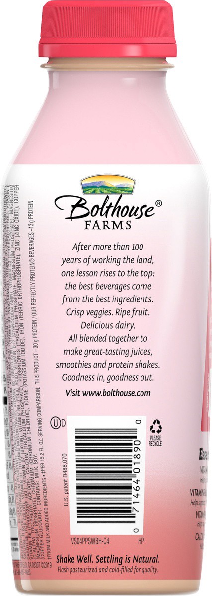 slide 2 of 5, Bolthouse Farms Strawberry Protein Plus, 15.2 fl oz