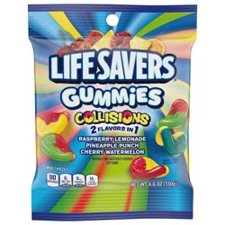Life Savers Gummies Collisions Gummy Candy - 4.6 Oz Bag