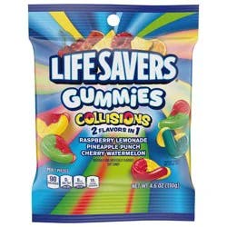 Life Savers Gummies Collisions Gummy Candy - 4.6 Oz Bag