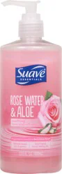 Suave Liquid Hand Wash Rose Water & Aloe, 13.5 oz
