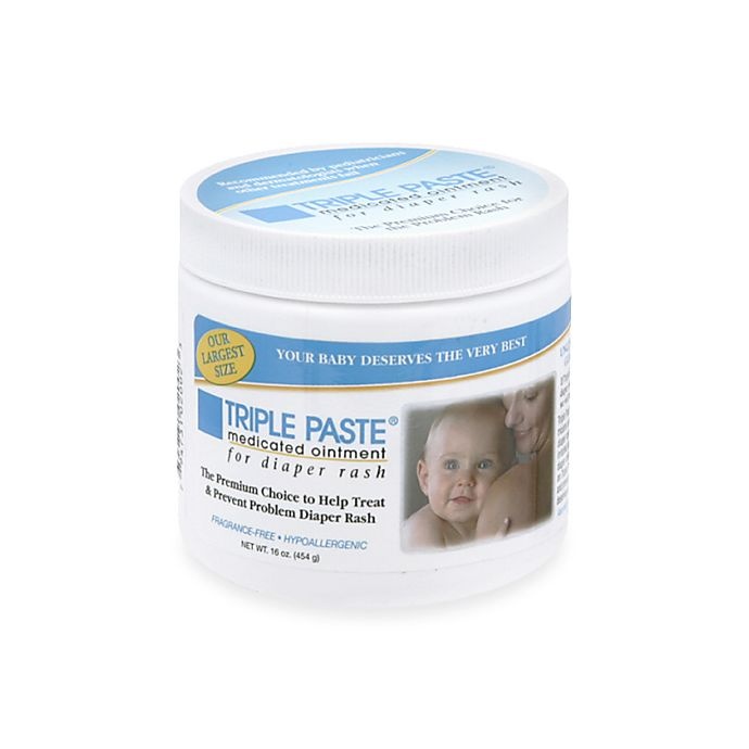 slide 1 of 1, Triple Paste Diaper Rash Ointment - Medicated, 454 ct