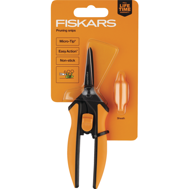 slide 1 of 1, NATIONAL Fiskers Non-Stick Pruning Snip Garden Shears, 1 ct