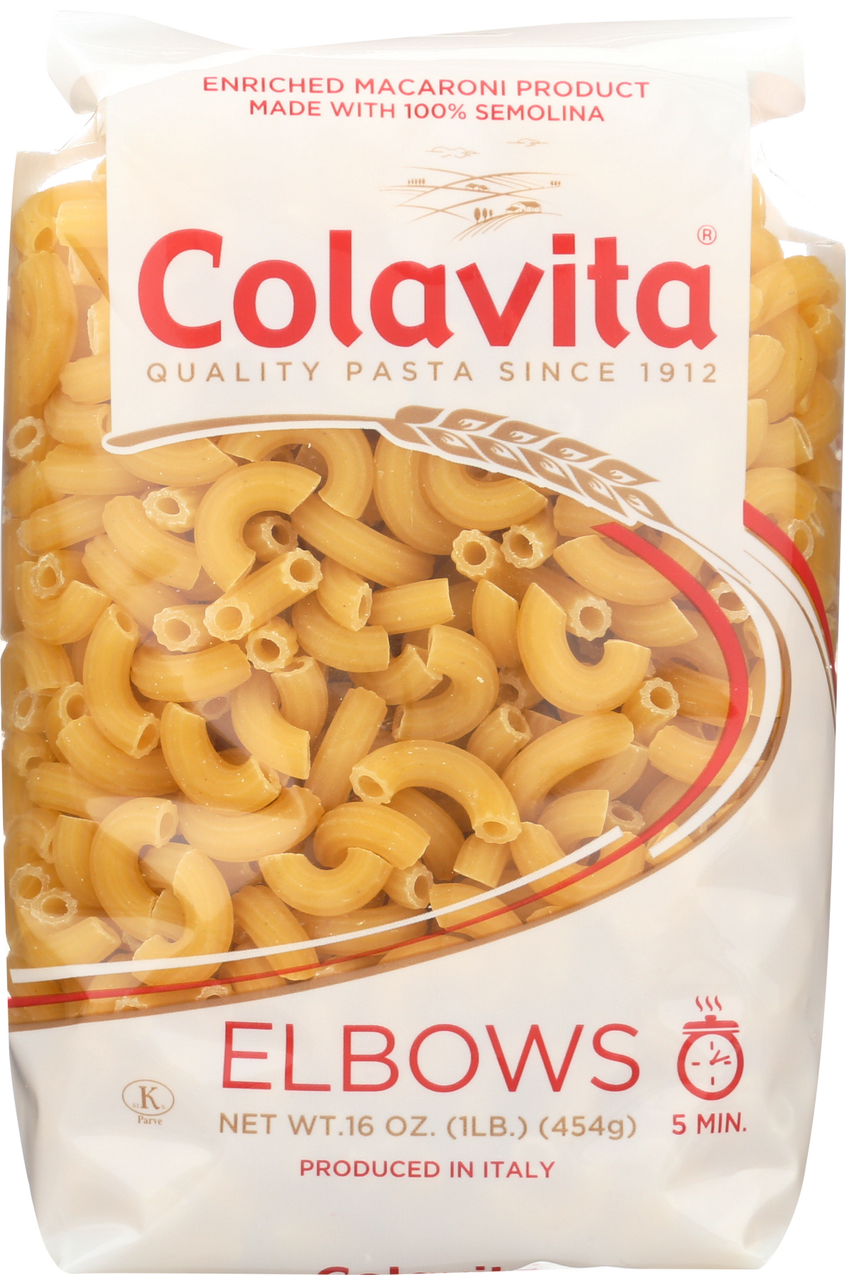 slide 1 of 9, Colavita Pasta Elbows, 1 lb