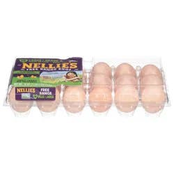 Nellie's Free Range Brown Eggs Large 18 ea