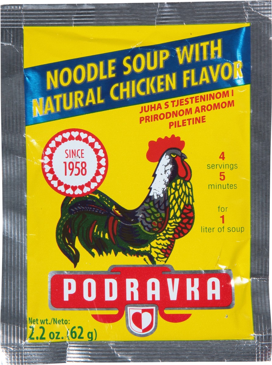 slide 7 of 9, Podravka with Natural Chicken Flavor Noodle Soup 2.2 oz, 2.2 oz