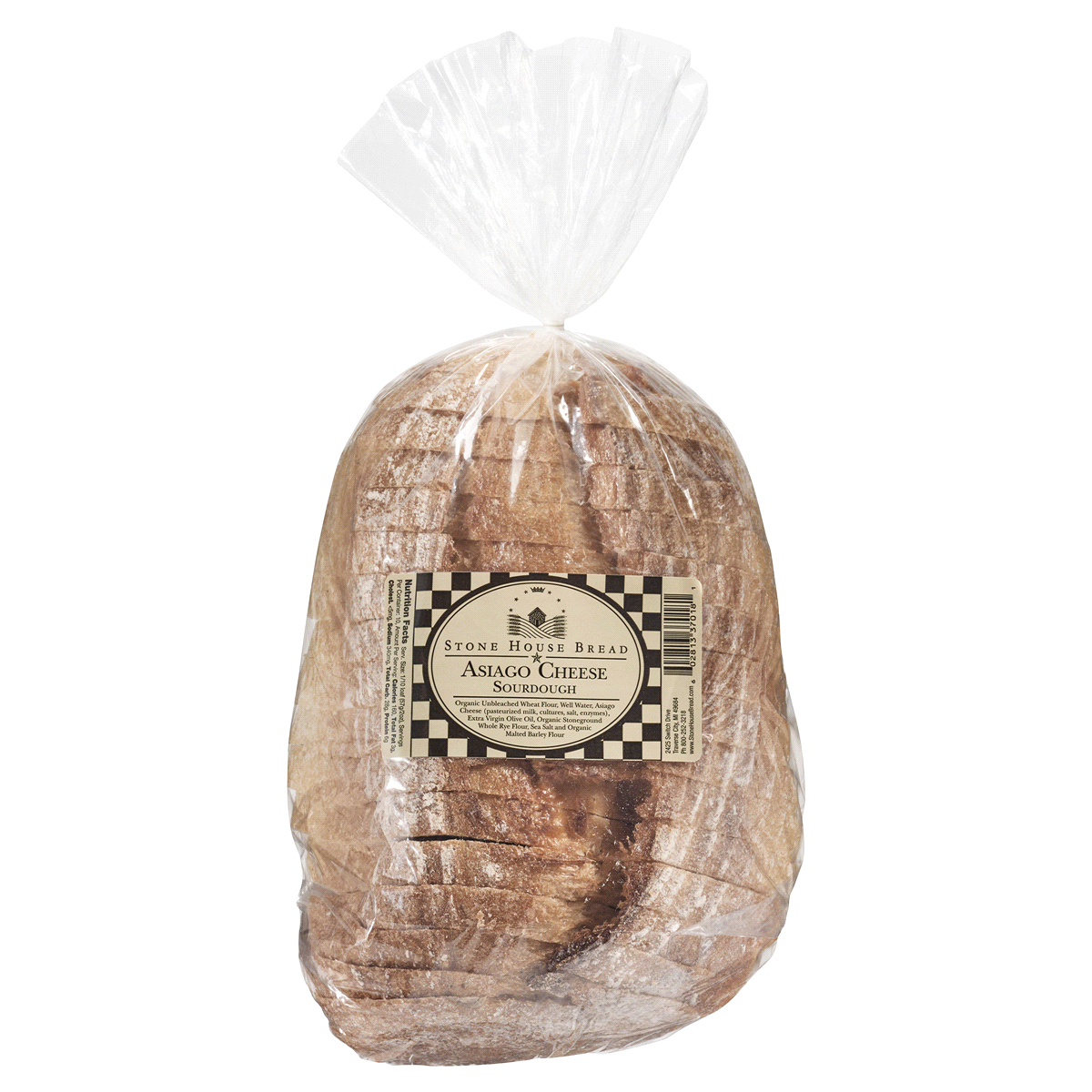 slide 2 of 2, Stone House Bread, Asiago Cheese Sourdough, 20 oz, 20 oz
