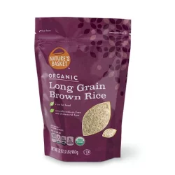 Giant Eagle Long Grain Brown Rice, Organic