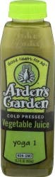 Arden's Garden Cold Pressed Yoga 1 Vegetable Juice 15.2 fl oz