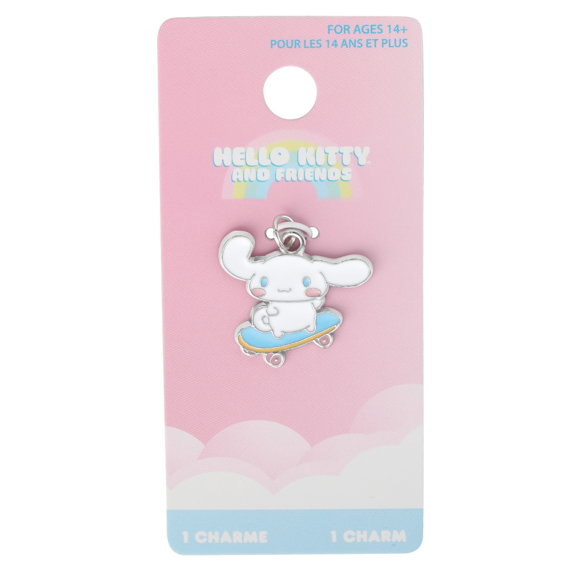 slide 2 of 3, Hello Kitty & Friends Cinnamoroll Enamel Charm, 25mm x 27mm