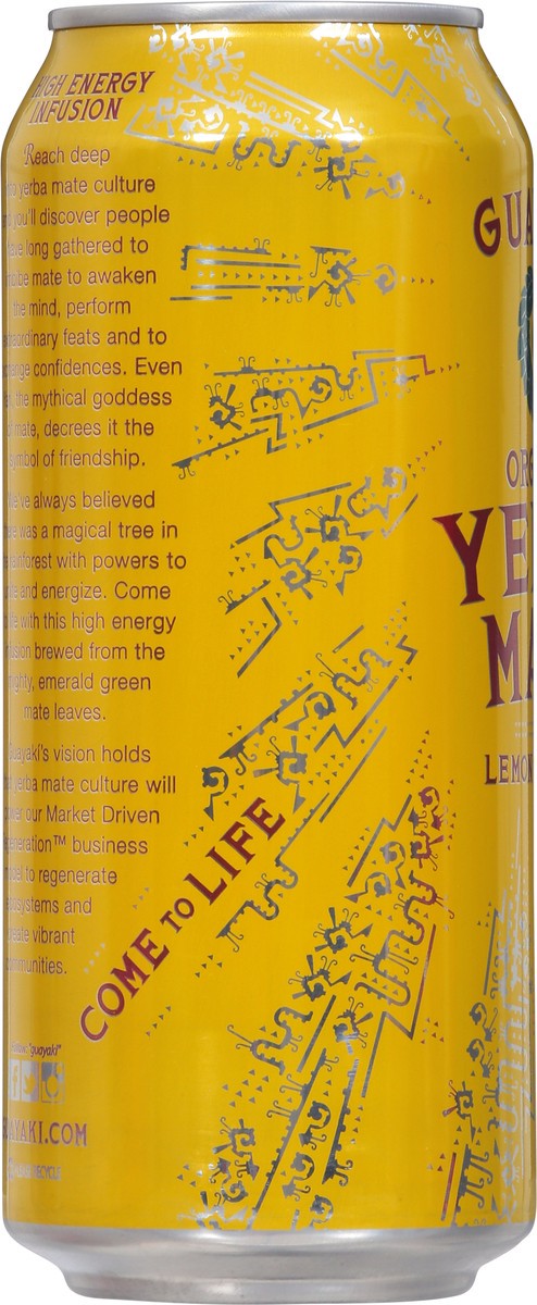 slide 5 of 9, Guayaki Lemon Elation Org - 15.5 oz, 15.5 oz