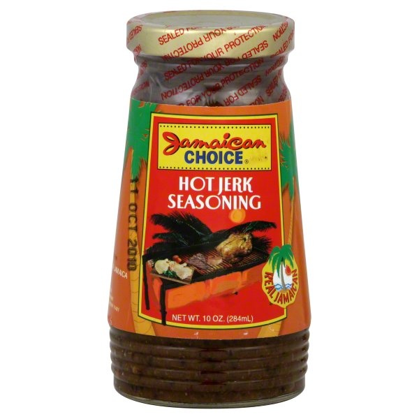 slide 1 of 1, Jamaican Choice Hot Jerk Seasoning, 10 oz