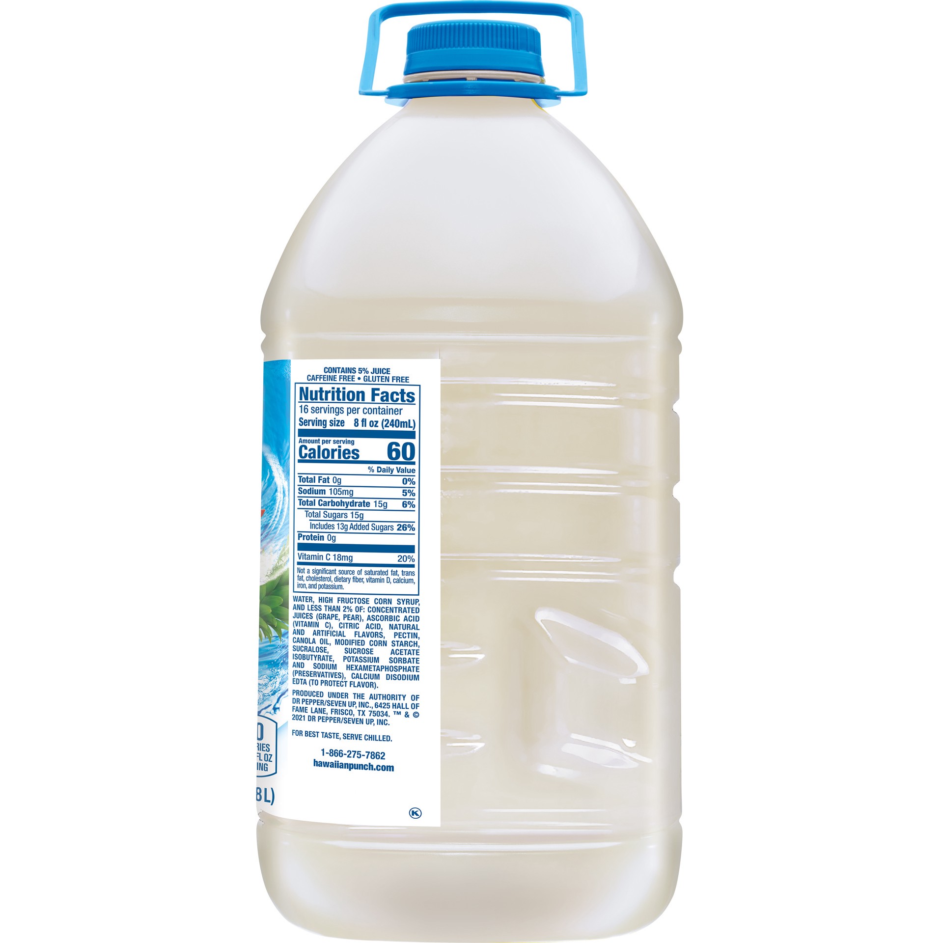 slide 2 of 7, Hawaiian Punch Whitewater Wave, 1 gal bottle, 1 gal