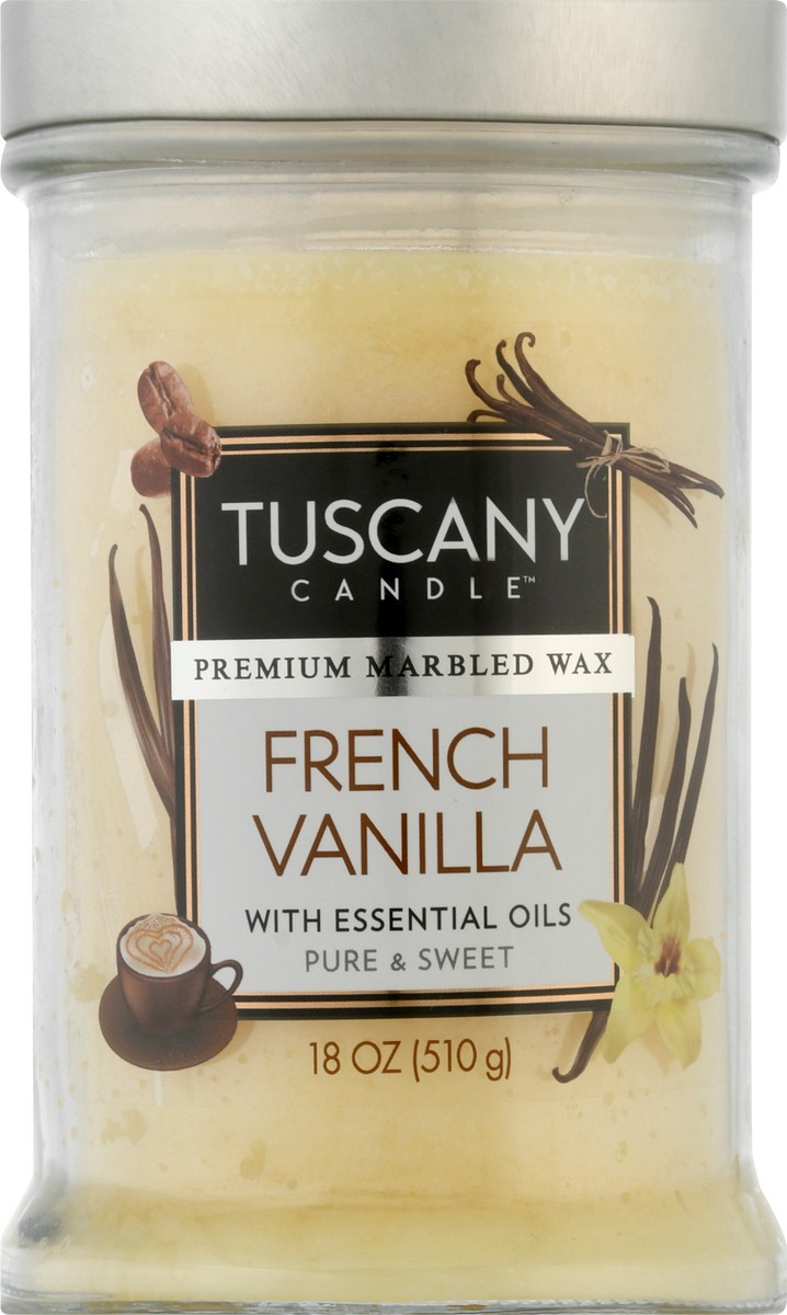 slide 1 of 9, Tuscany Candle French Vanilla, 18 oz