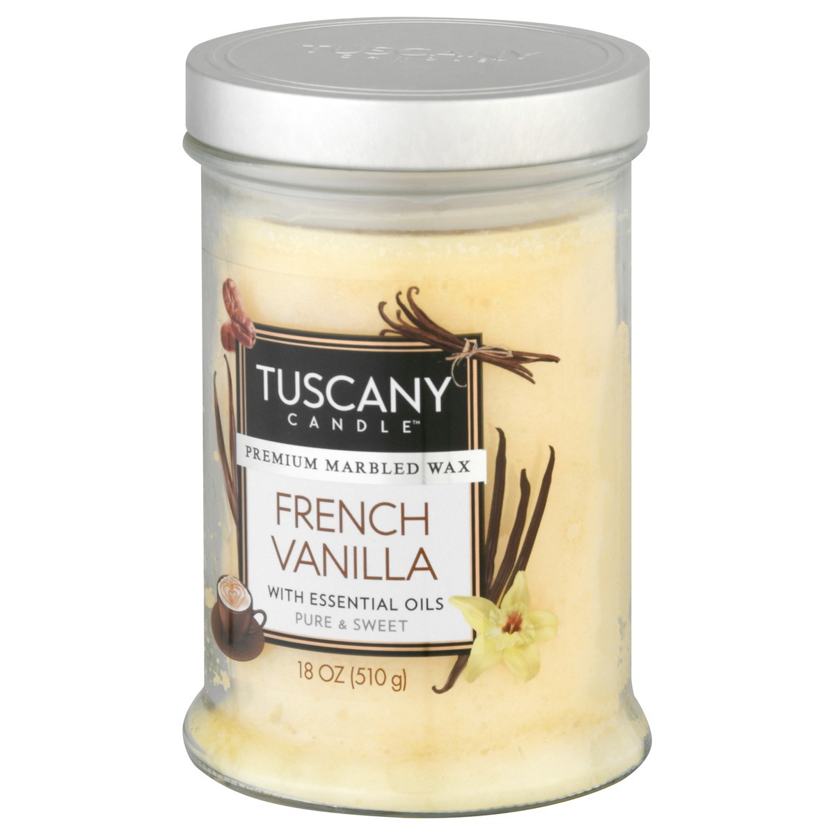 slide 8 of 9, Tuscany Candle French Vanilla, 18 oz