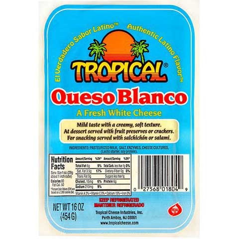 slide 1 of 1, Tropical Queso Blanco, 16 oz