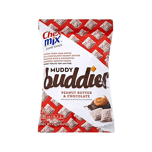 slide 1 of 1, Chex Mix Peanut Butter & Chocolate Muddy Buddies, 4.5 oz