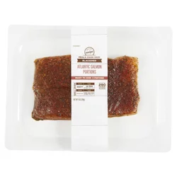 Meijer Meals Made Easy Atlantic Salmon Portions. 2Pack. 9Oz