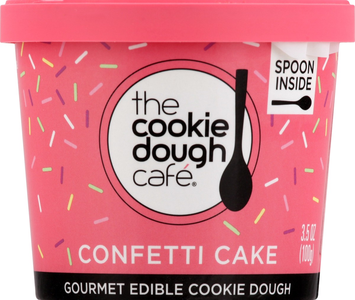 slide 3 of 13, The Cookie Dough Cafe Cookie Dough Cafe Confetti Cake Cookie Dough, 3.5 oz