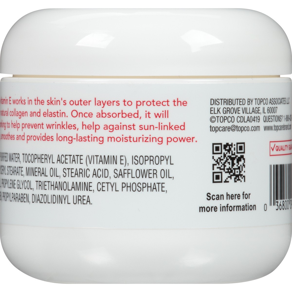 slide 6 of 9, TopCare Vitamin E Cream 10000Iu, 4 oz