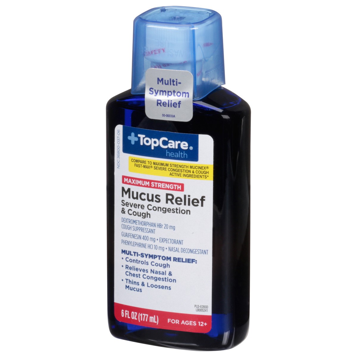 slide 9 of 17, TopCare Top Care Topcare Health Maximum Strength Mucus Relief, 6 fl oz